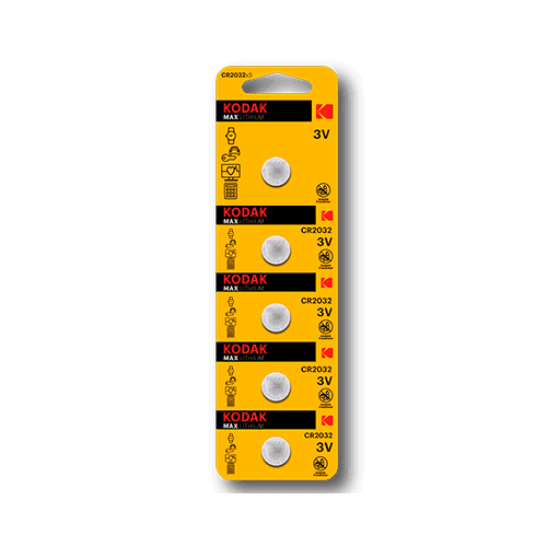 Ref.30411579-KODAK-Pila-Boton-Litio-Max-CR2032-5u-(12u)