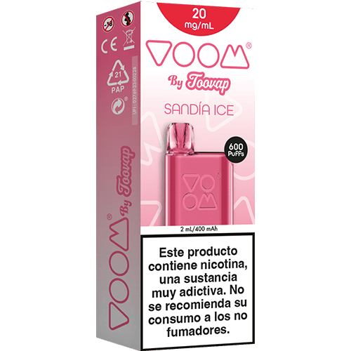 Ref.70002071-ToovapVOOM-500mAh-600puffs-2ml-20-mg-Sandia-Ice-(5u)