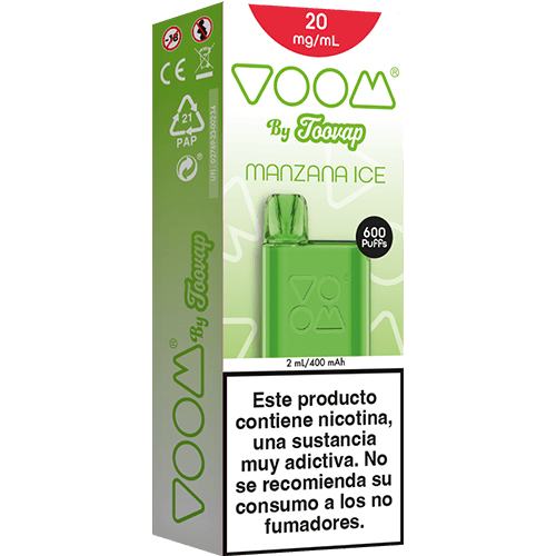 Ref.70002073-Toovap-VOOM-500mAh-600puffs-2ml-20-mg-Manzana-Ice-(5u)