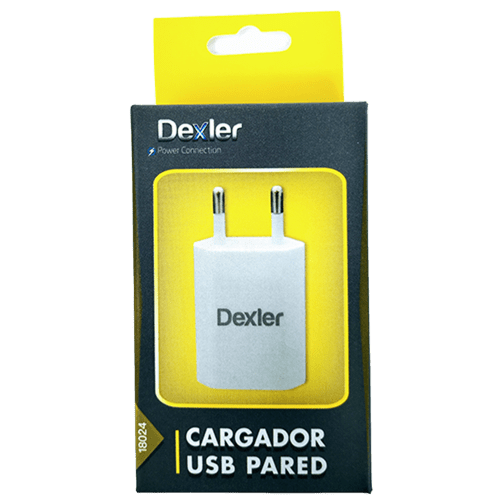 Ref.30018024-Dexler-Cargador-Pared-1A-1-USB